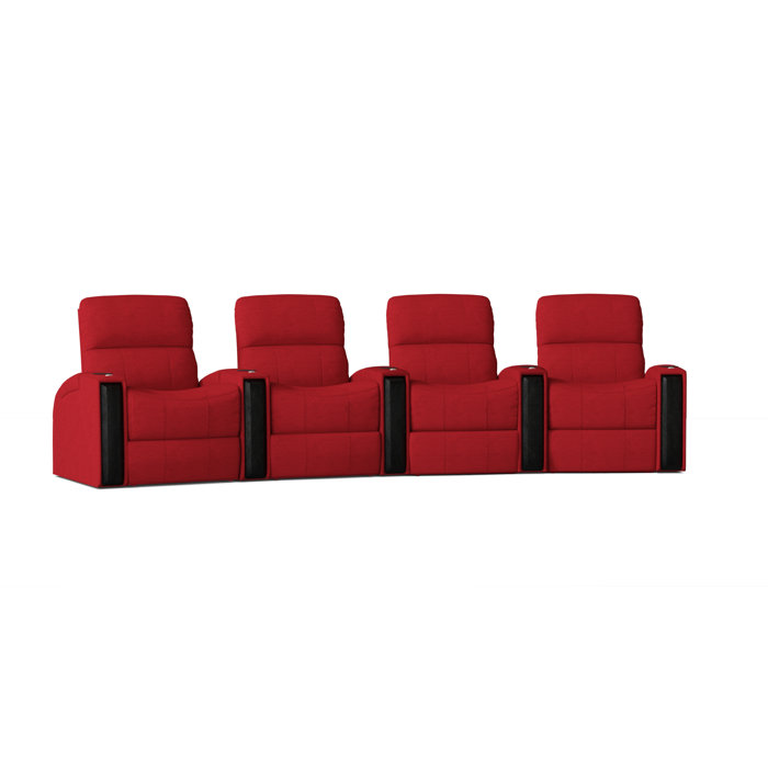Latitude Run® Home Theater Row Seating (Row of 4) Wayfair